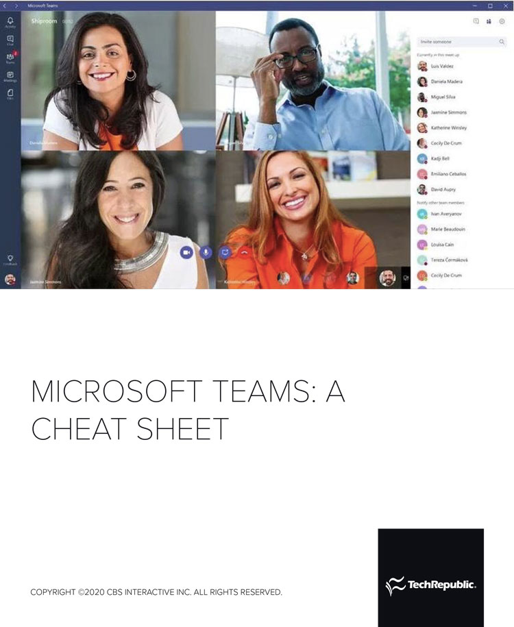 Teams Cheat Sheet